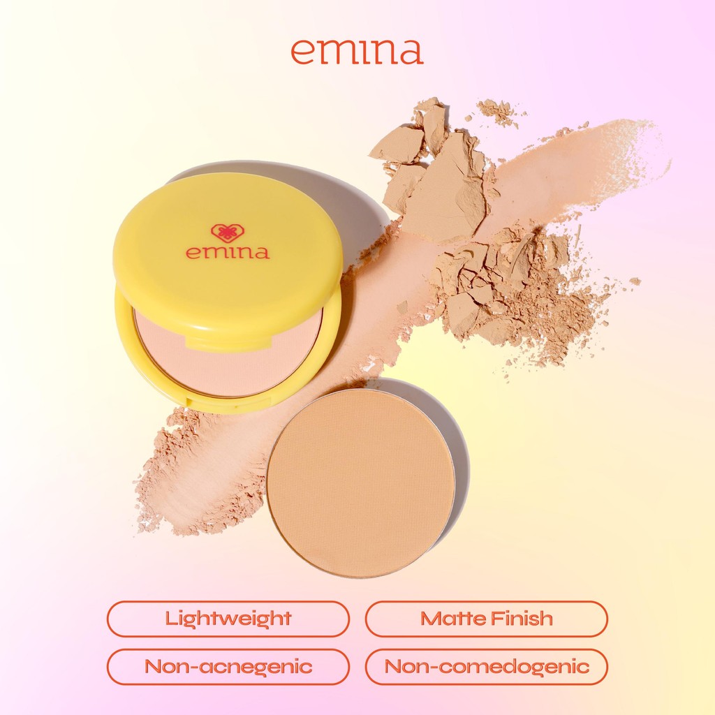 Paragon Technology and Innovation Emina Emina Daily Matte Compact Powder 02 Natural