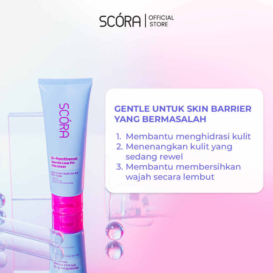 Formula Jelita Internasional SCÓRA D-Panthenol Gentle Low pH Cleanser