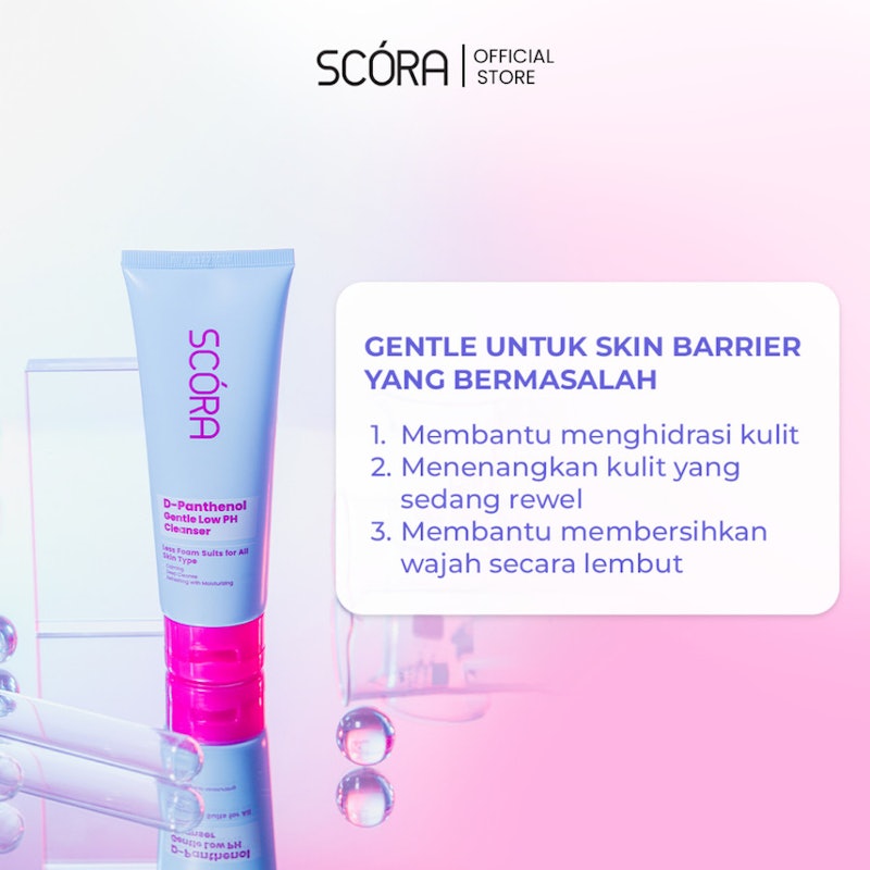 SCÓRA D-Panthenol Gentle Low pH Cleanser 3