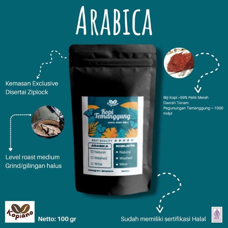 Kopiano Temanggung Arabika Temanggung