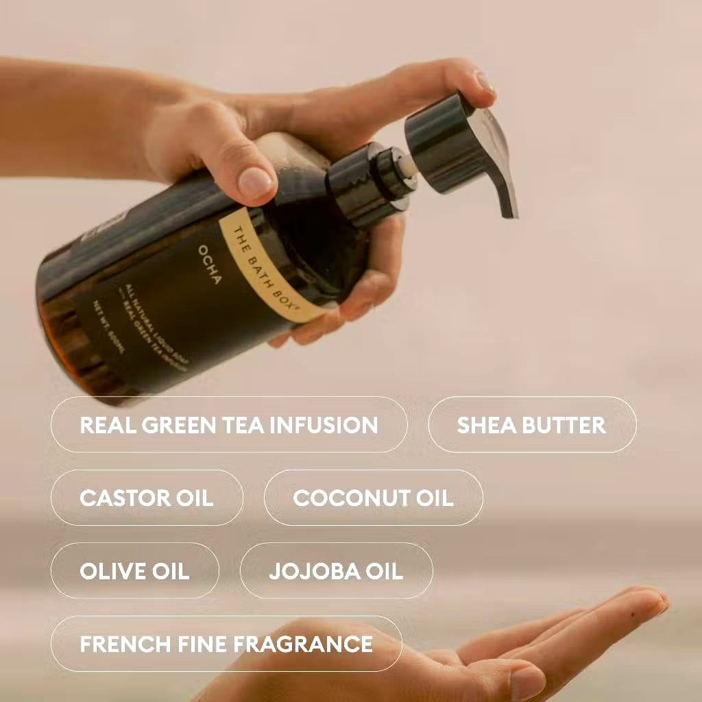 Mitra Kreasi Natural THE BATH BOX® Ocha Liquid Soap