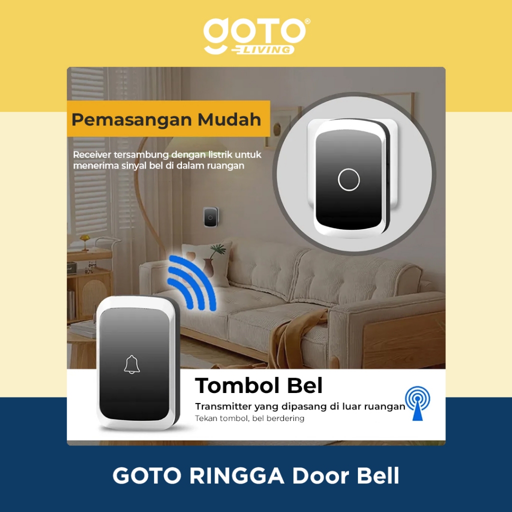 Pilar Niaga Makmur Goto Living Ringga Door Bell