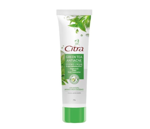 Citra Green Tea Antiacne Essence Cream Facial Moisturizer