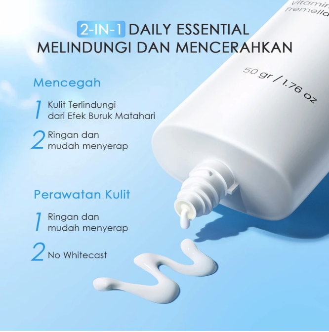 Nayue Kosmetik Indonesia The Originote Ceramella Sunscreen SPF 50 PA+++