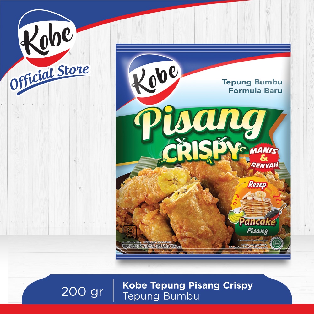 Kobe Tepung Pisang Goreng Crispy  2