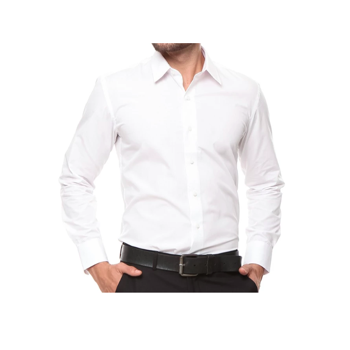 The Executive Long Sleeve Shirt White  ｜ 1-LSIBSC516O002