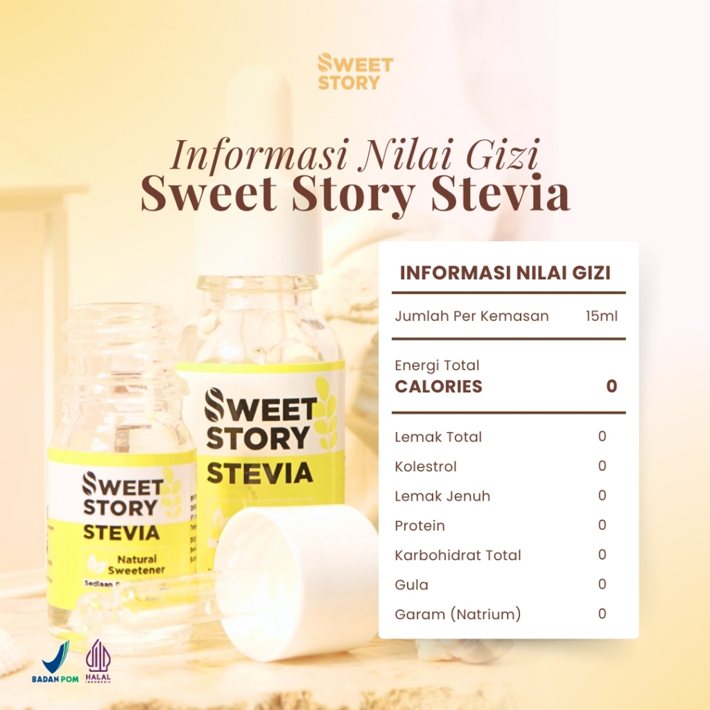 Megah Cantika Indonesia Sweet Story Stevia Natural Sweetener