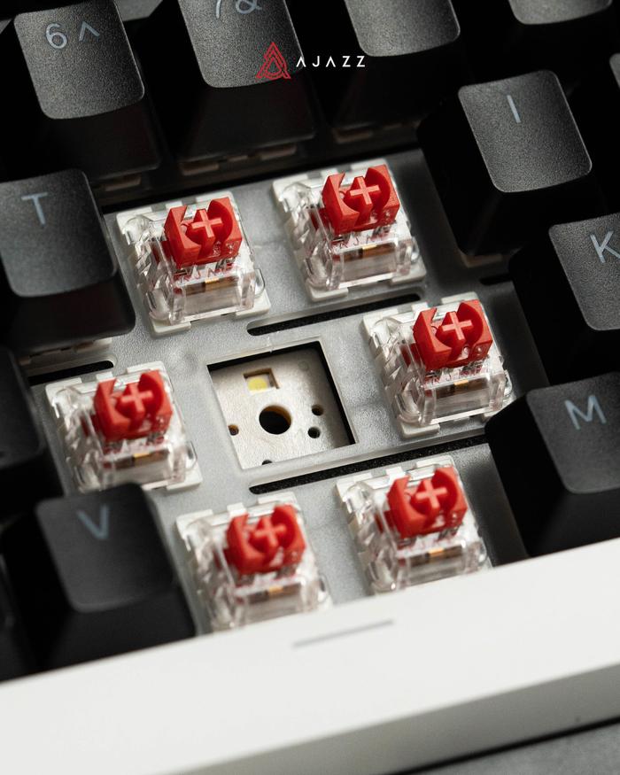 Shenzhen AJAZZ Tongchuang Electronic Technology Ajazz Monochrome 75% Mechanical Keyboard Wired V1 AK820 