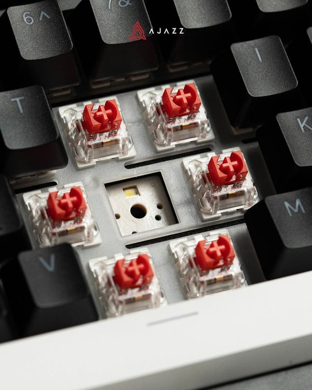 Ajazz Monochrome 75% Mechanical Keyboard Wired V1 4