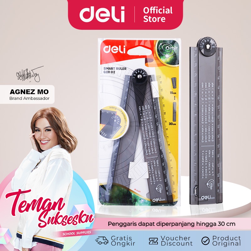 Deli  Deli Foldable Ruler  EG01102