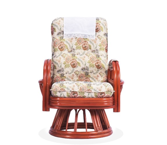 Kursi Santai / Reclining Vintage Kaki Tinggi Kualitas Export