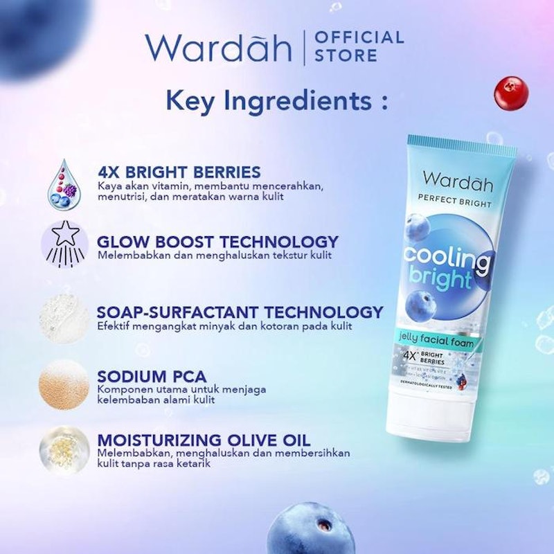Perfect Bright Cooling Bright Jelly Facial Foam 4