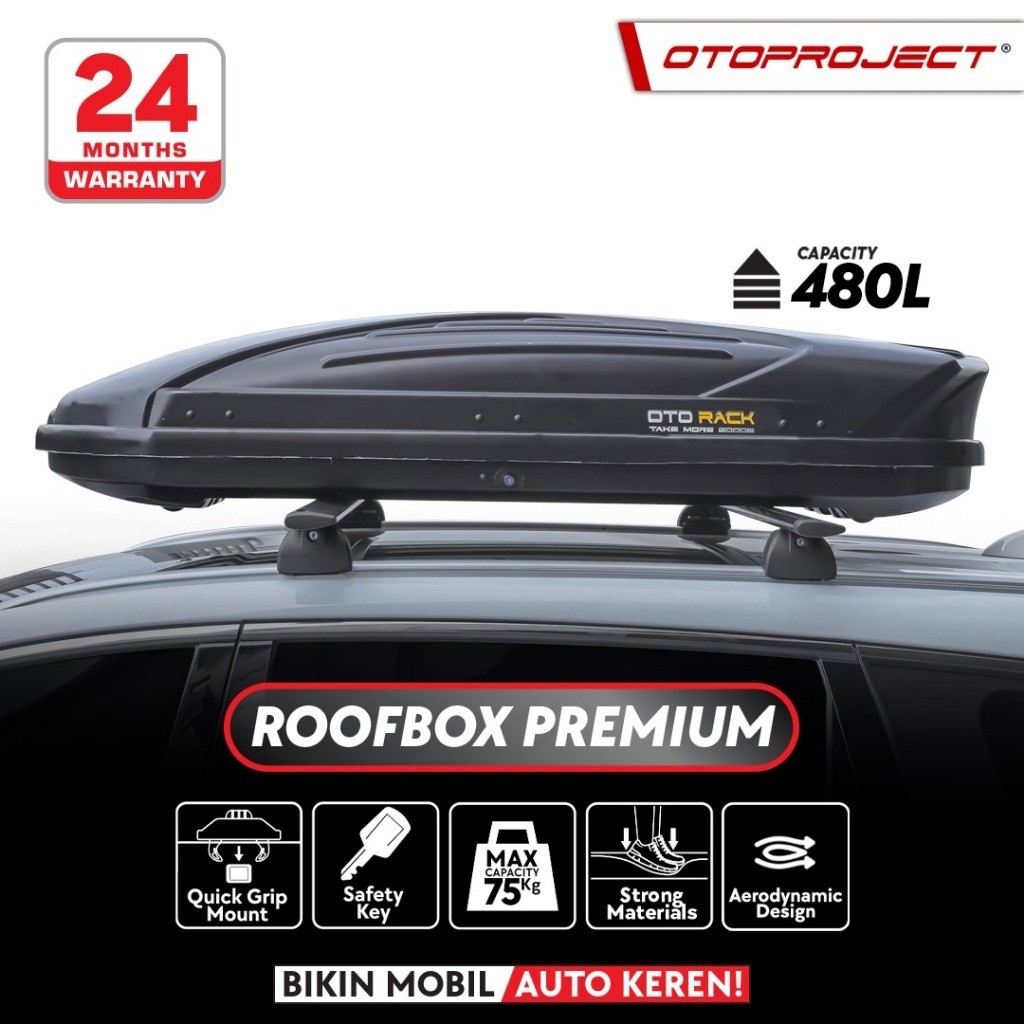 Otoproject Group Otoproject Roof Box Otorack Premium 480L