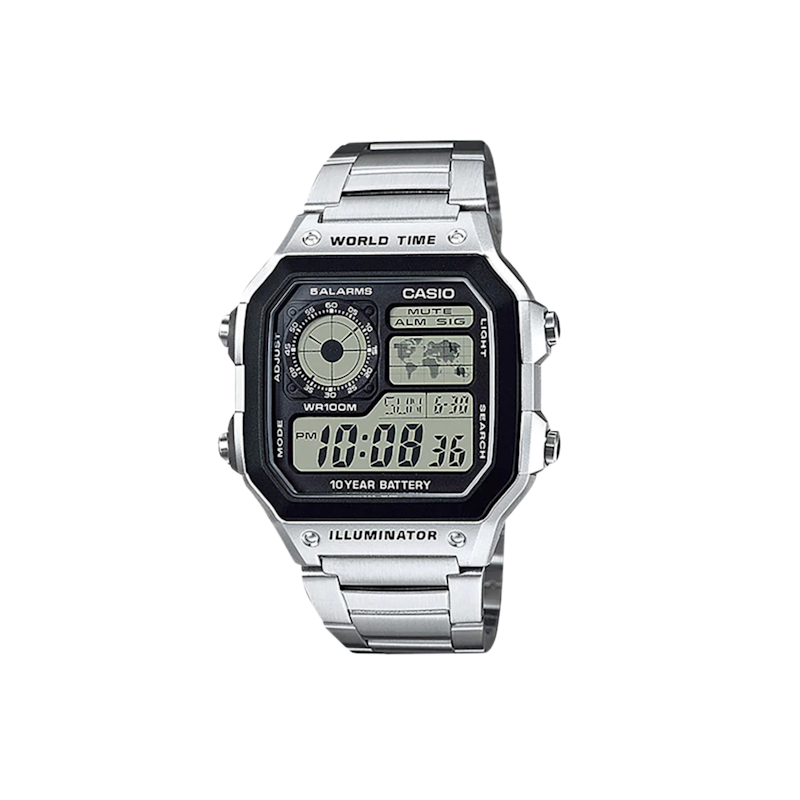 CASIO Digital AE-1200WHD-1AV