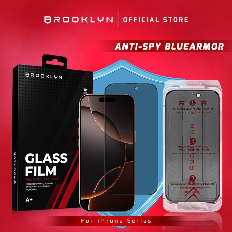 Brooklyn Karya Sejahtera Brooklyn Privacy Tempered Glass iPhone Anti Spy Protection
