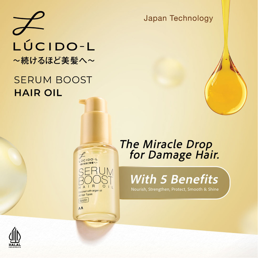Lucido-L Serum Boost Hair Oil Keratin 2
