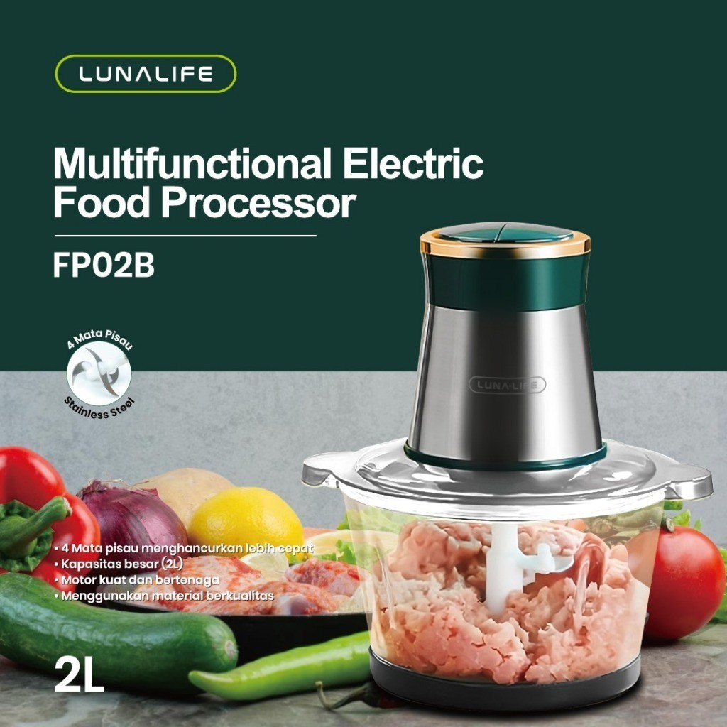 LUNALIFE Food Chopper  2