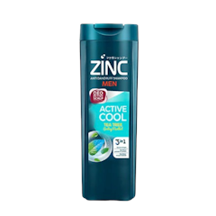 Zinc Anti Dandruff Shampoo Men Active Cool