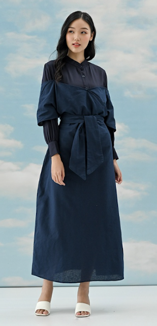 Marie & Frisco Azalea Linen Dress