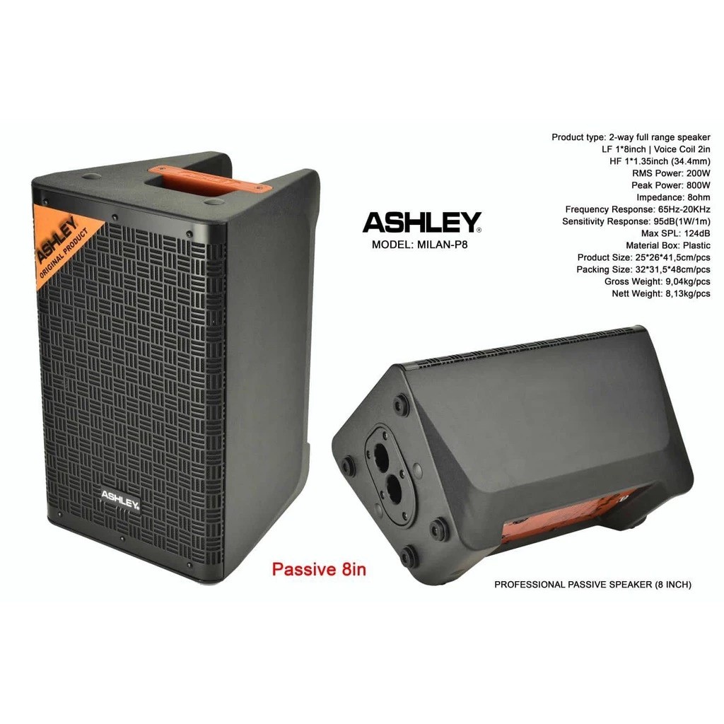 Ashley Professional Audio Ashley Professional Passive Speaker P-8