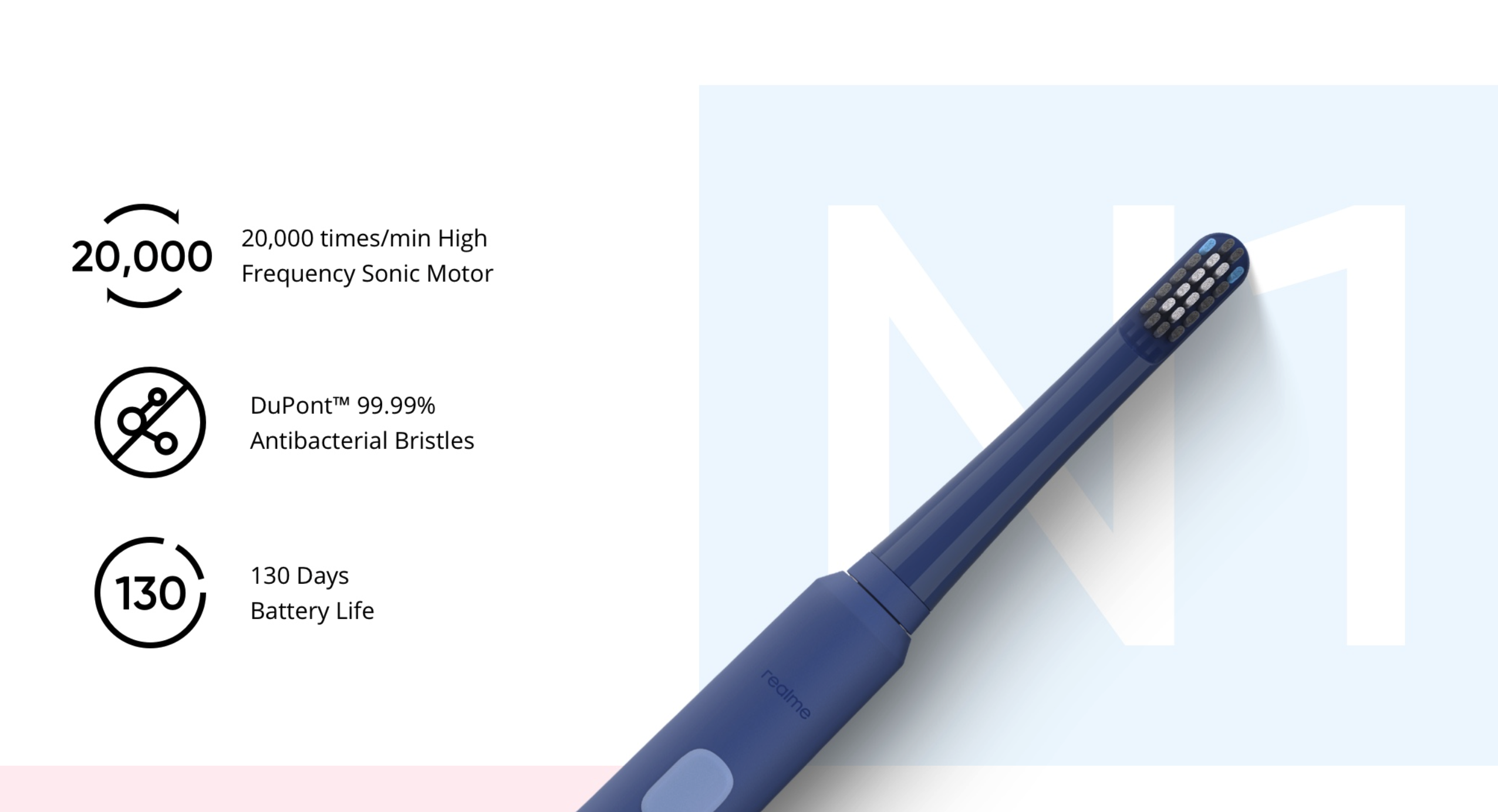 realme N1 Sonic Electric Toothbrush 2