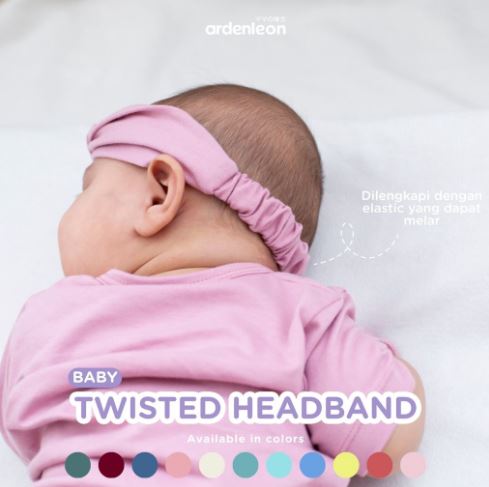 Ardenleon Twisted Headband Bandana Bayi