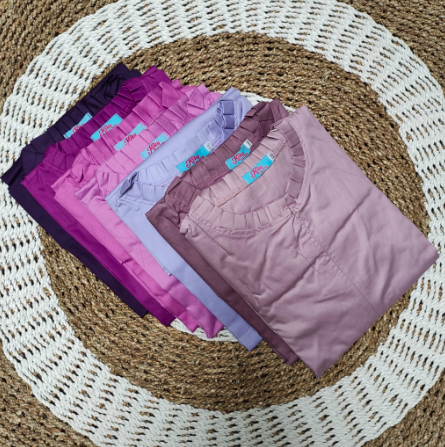 Kiky Collection Gamis Basic Polos