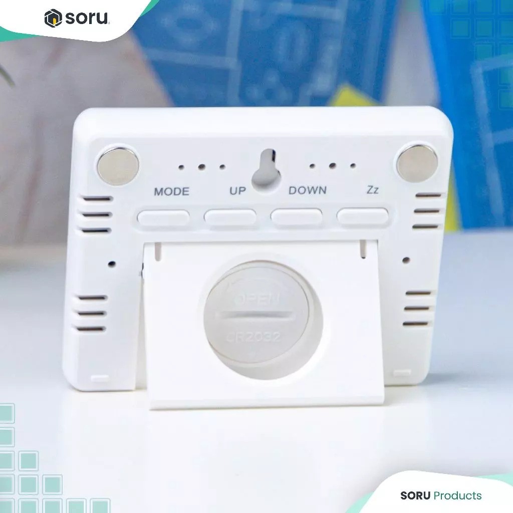 Putra Siduasaudara Indonesia SORU Hygrometer Humidity Meter White  8280