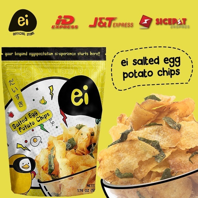 Ei  Salted Egg Potato Chips