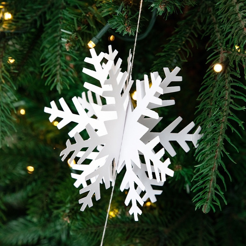 Snowflakes Decorations 3D Hollow 2