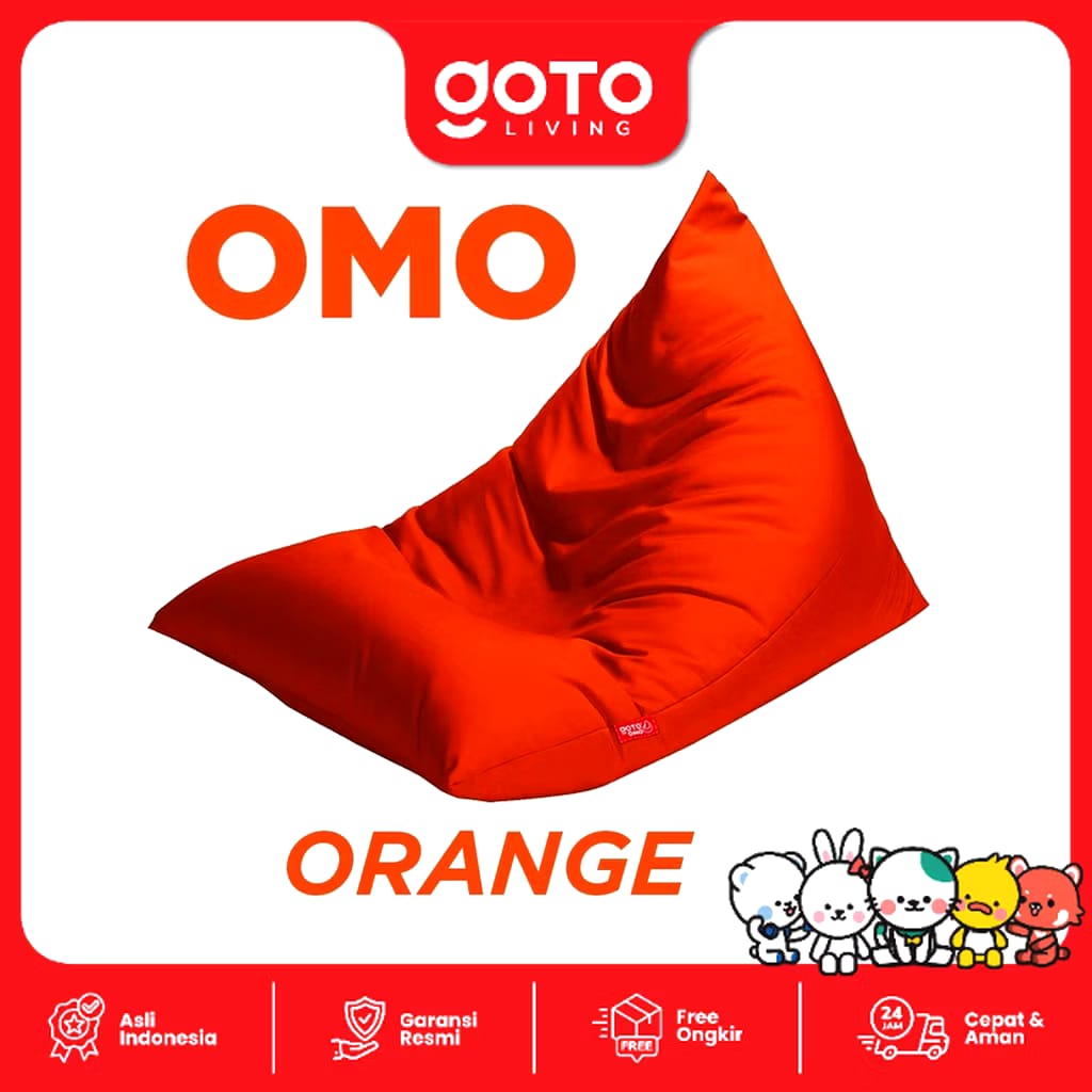Pilar Niaga Makmur Goto Living Omo Bean Bag Triangle