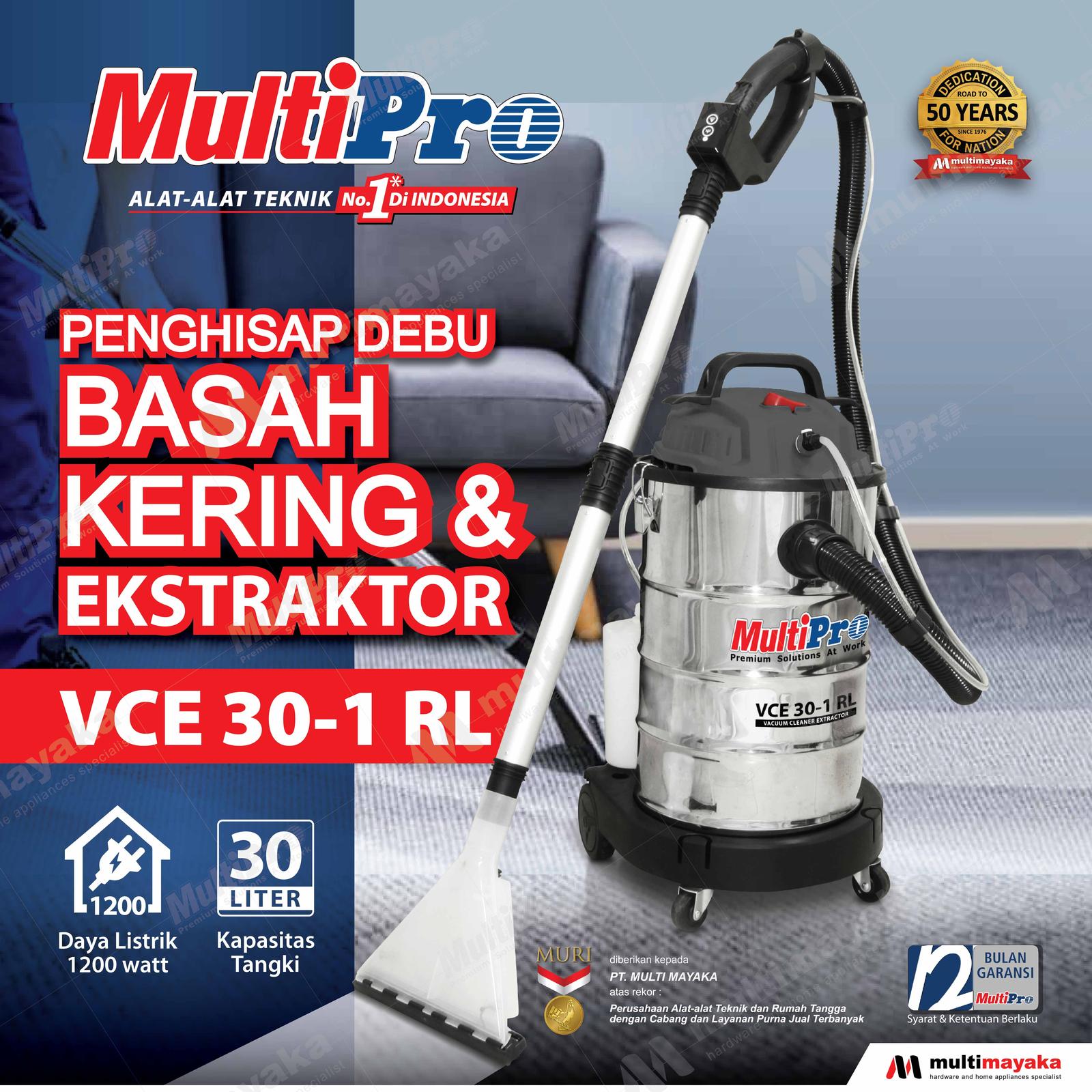 Multipro Vacuum Cleaner 30L  4