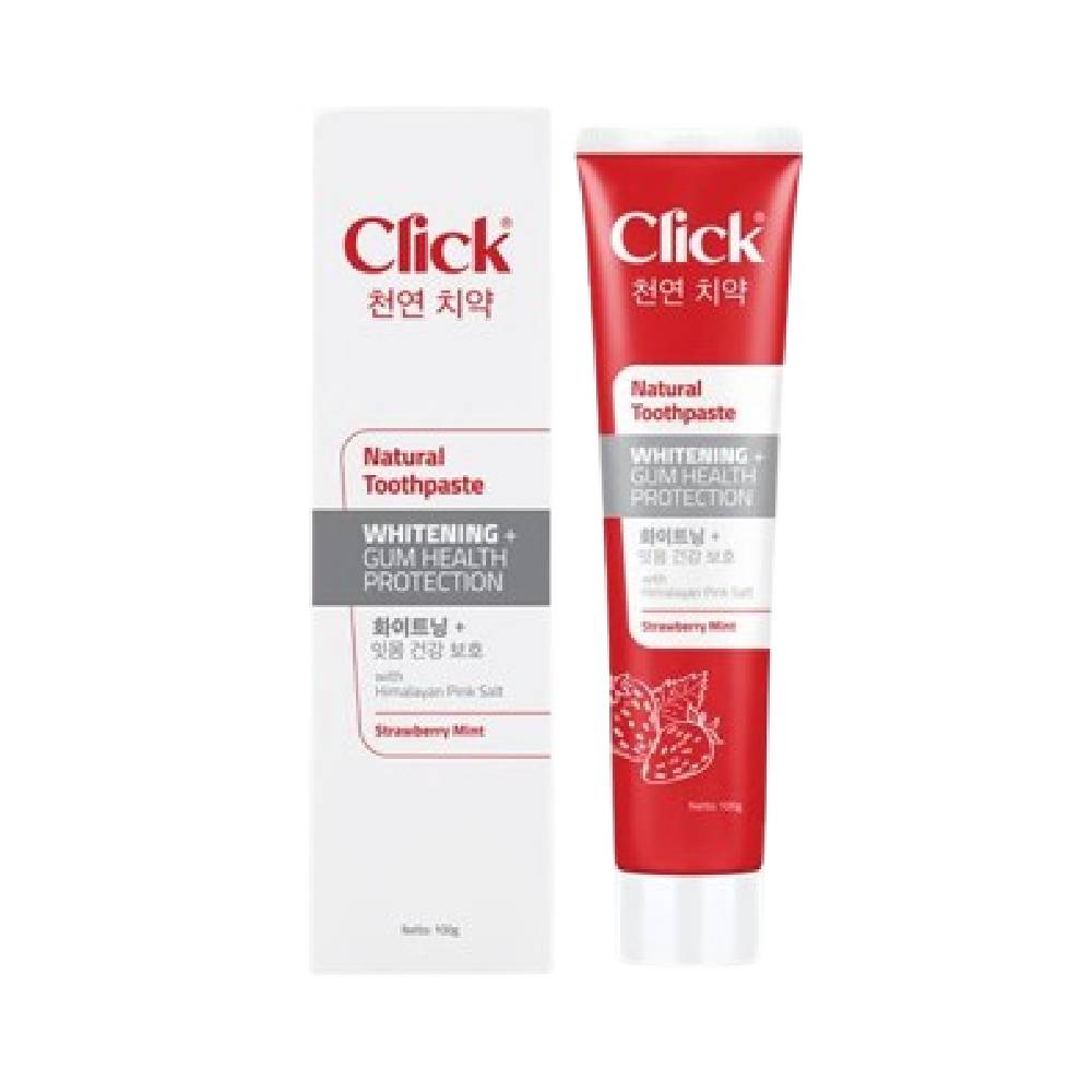 Click Natural Toothpaste Whitening + Gum Health Protection