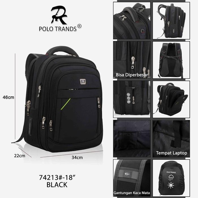 Polo Trands Backpack Expandable 36L 5