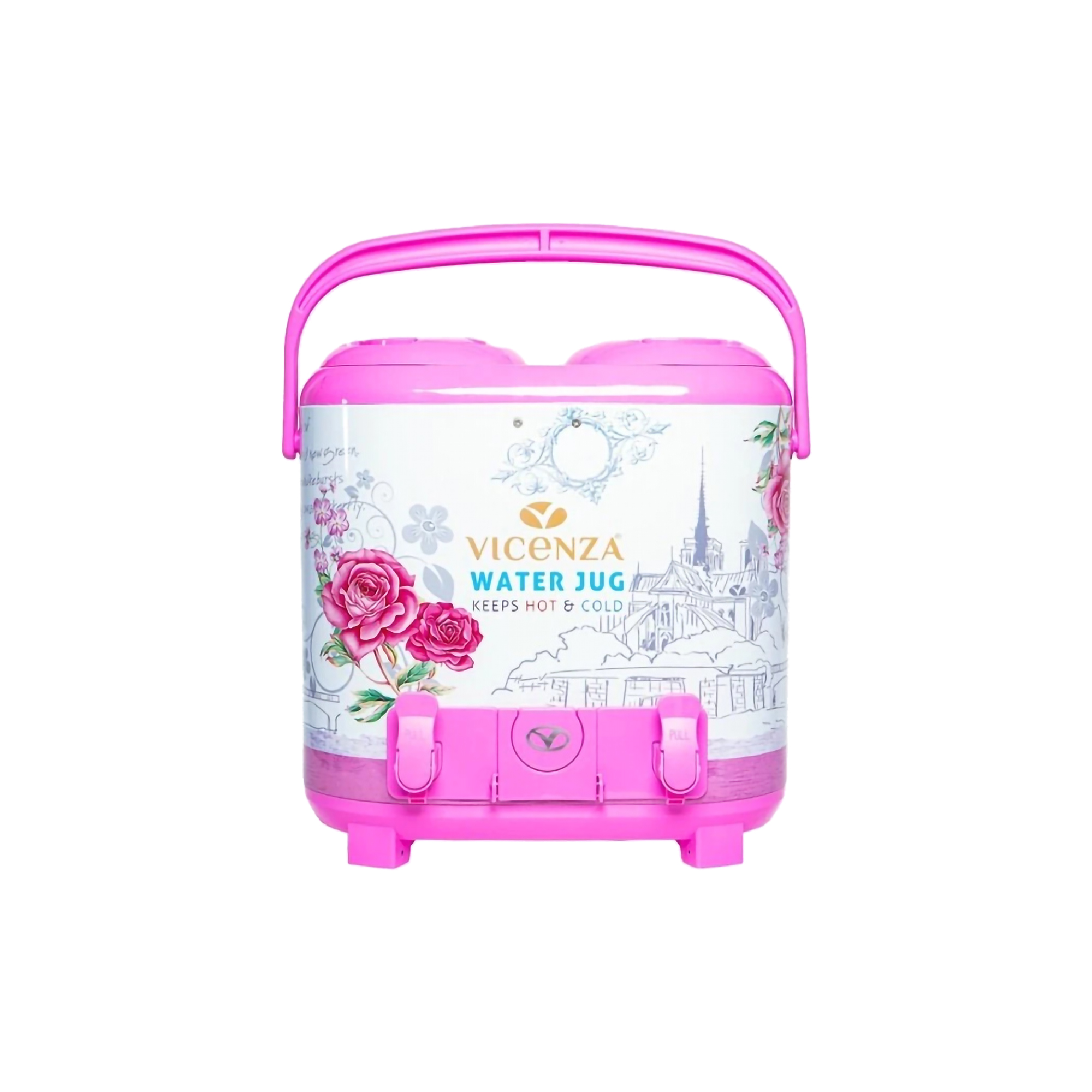  Vicenza Water Jug Twin Series Stainless Steel  VM1502 