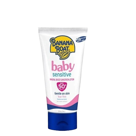 BANANA BOAT ｜ Baby Sensitive Mineral Based Sunscreen Lotion SPF 50+ PA++++
