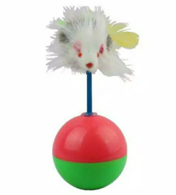 Mainan Kucing Bola Tikus Goyang