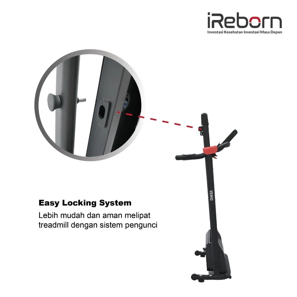 iReborn Venio Motorized Treadmill 3