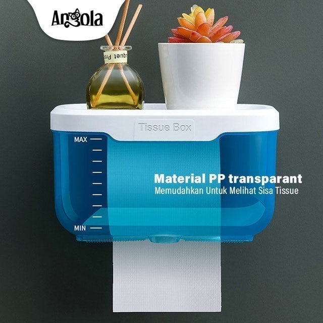 Angola Tempat Tissue Toilet Kotak D51