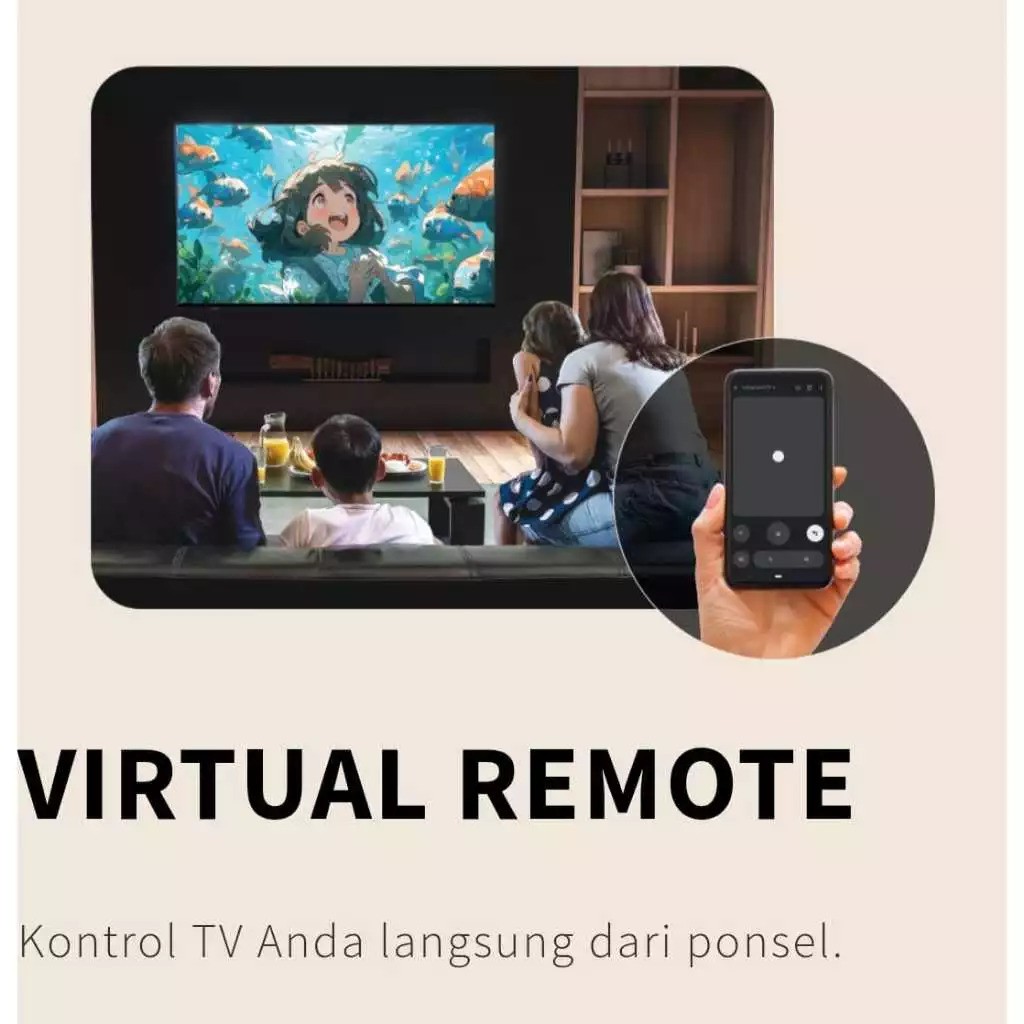 50 Inch 4K Frameless Google TV 2