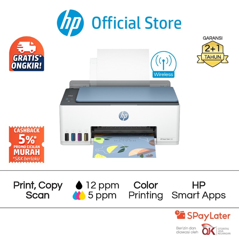 Smart Tank Wi Fi All-in-One Printer 2