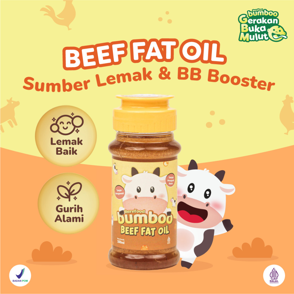Inovasi Pangan Nusantara BUMBOO Beef Fat Oil
