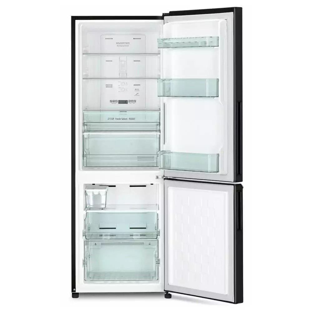 Hitachi  Hitachi Kulkas 2 Pintu Bottom Freezer 275 Liter  R-B33PGD8 BSL