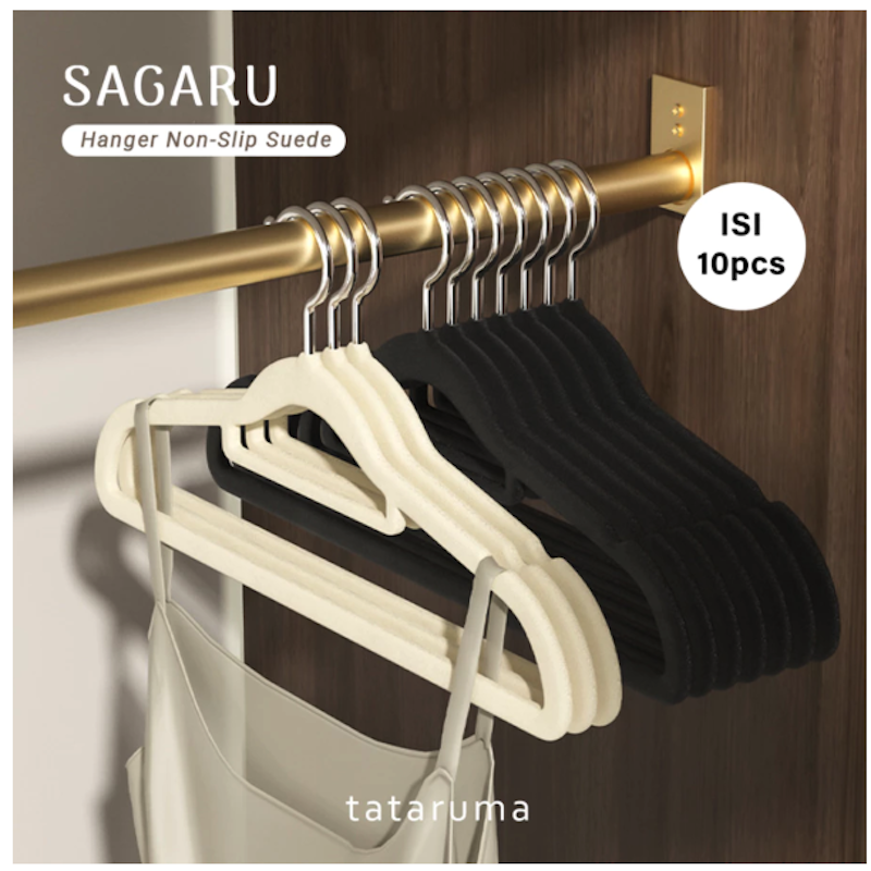 Tataruma Sagaru Hanger Non-Slip Suede 2