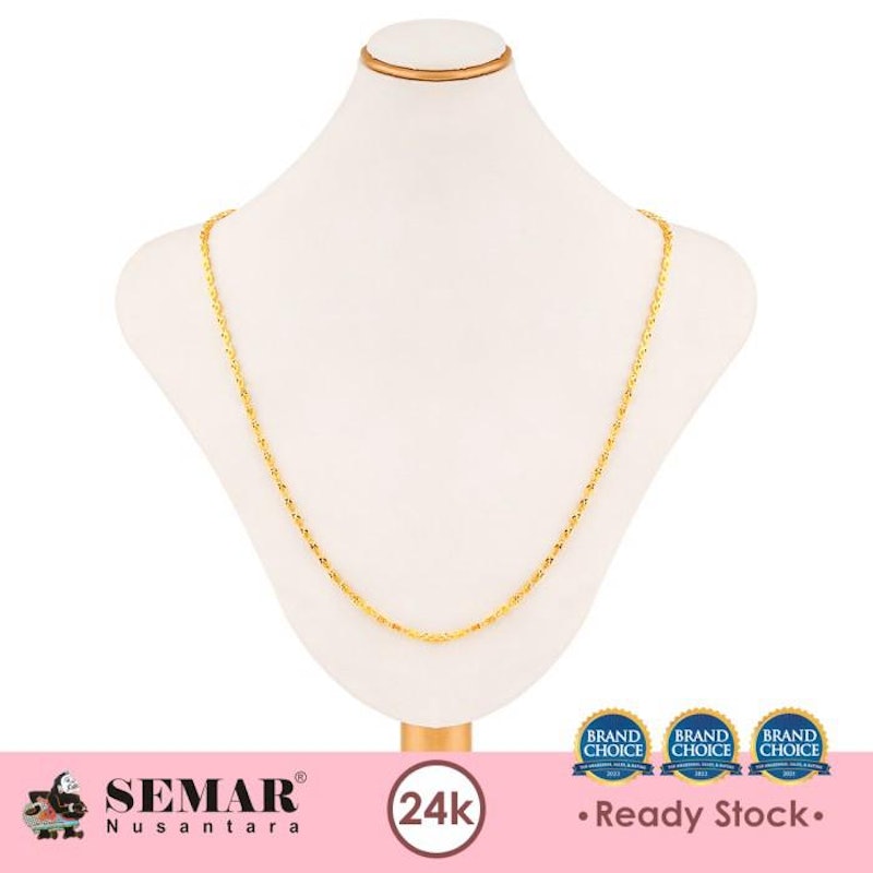 Kalung Emas Rosaleen Vintage Gold 24K 2