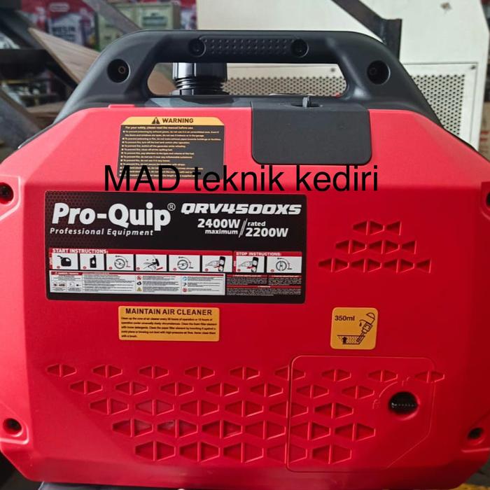Pro-Quip® Silent Inverter Generator  QRV4500XS