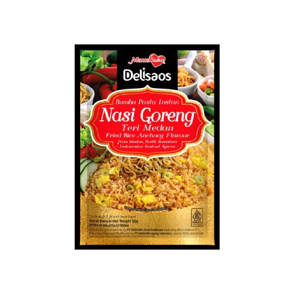 MamaSuka Delisaos Bumbu Pasta Instan Nasi Goreng Teri Medan