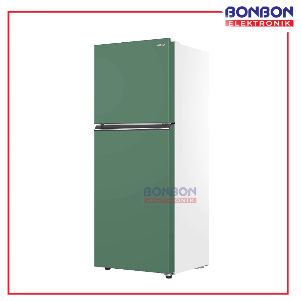 AQUA Japan AQUA Kulkas 2 Pintu Freezer Atas AQR-DTM265CBP(ME)