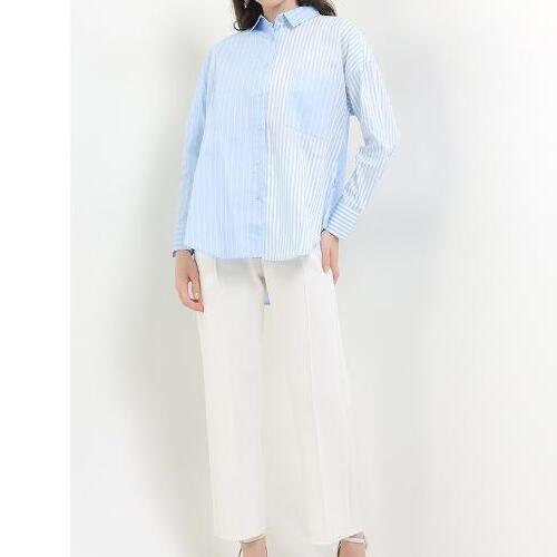 Wolverine World Wide Hush Puppies Kemeja Wanita Paulina Blue