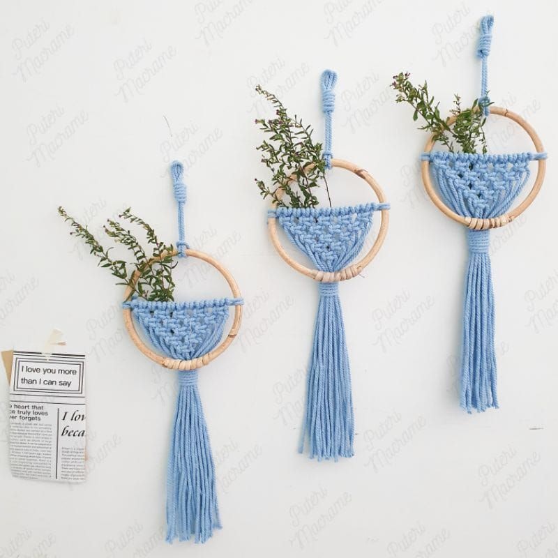 Hiasan Dinding Macrame Rotan 2
